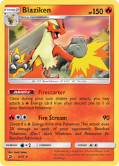 Blaziken (6/70) [Sun & Moon: Dragon Majesty] | Chromatic Games