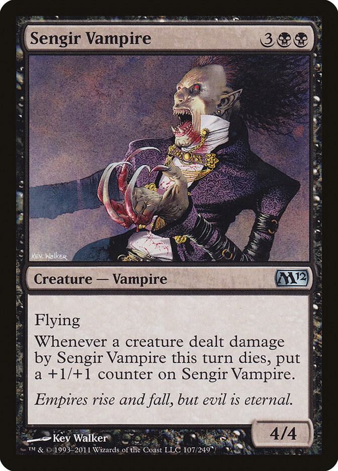 Sengir Vampire 107/249 (Magic 2012 (M12))  | Chromatic Games