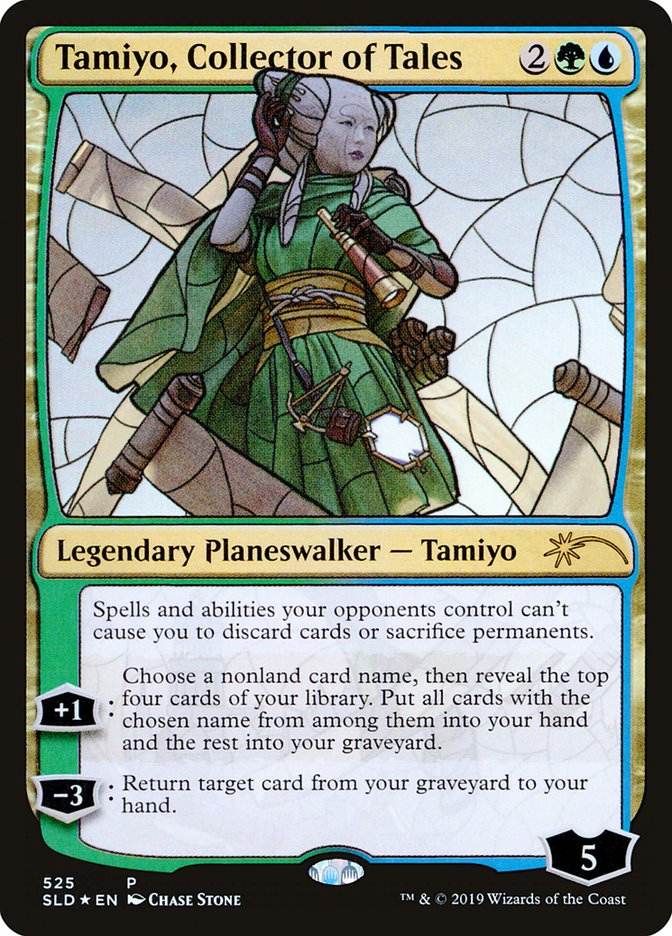 Tamiyo, Collector of Tales (Stained Glass) [Secret Lair Drop Promos] | Chromatic Games