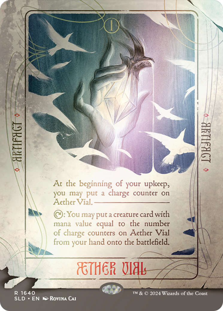 Aether Vial (Rainbow Foil) [Secret Lair Drop Series] | Chromatic Games