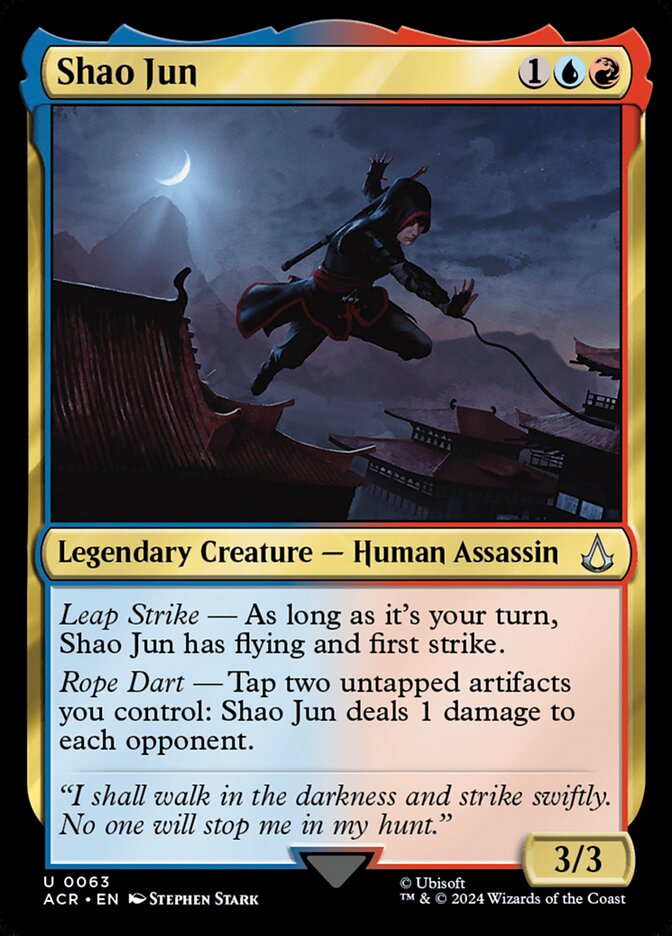 Shao Jun 63/110 (Universes Beyond: Assassin's Creed)  - Foil | Chromatic Games