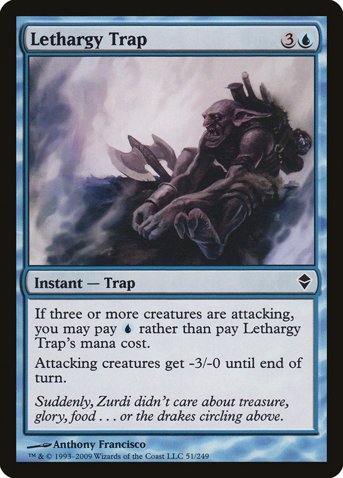 Lethargy Trap 51/249 (Zendikar)  | Chromatic Games