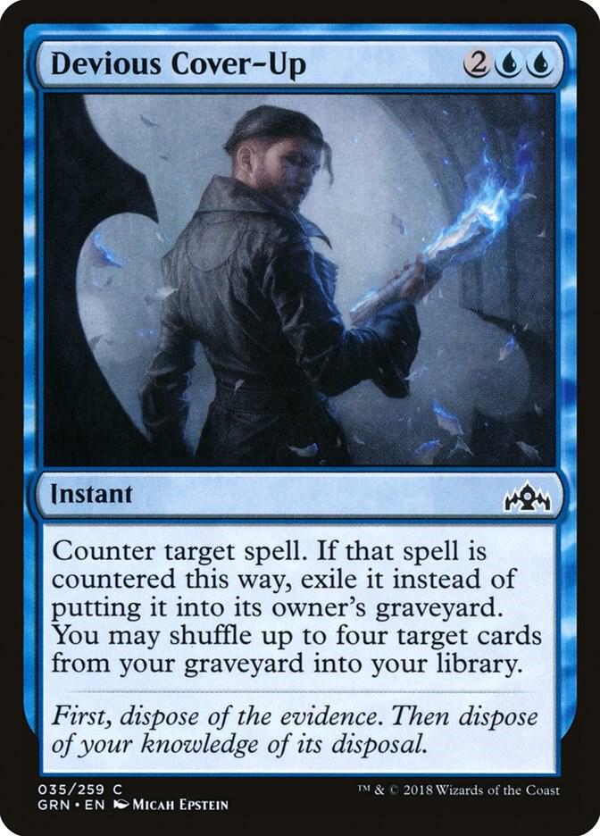Devious Cover-Up 35/259 (Guilds of Ravnica)  | Chromatic Games