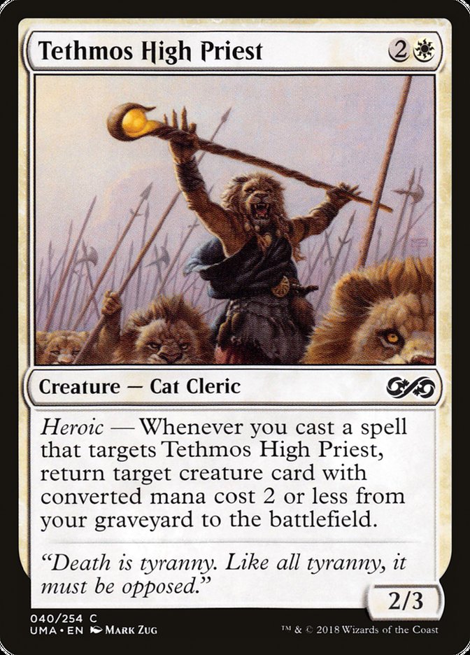 Tethmos High Priest 40/254 (Ultimate Masters)  | Chromatic Games