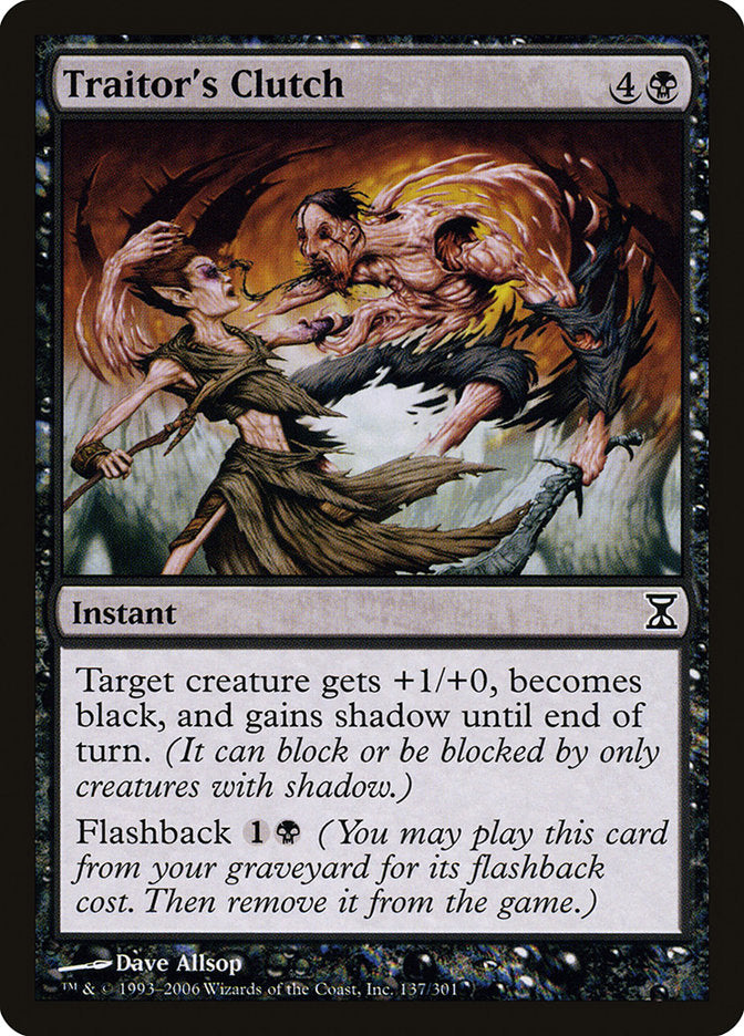 Traitor's Clutch 137/301 (Time Spiral)  - Foil | Chromatic Games