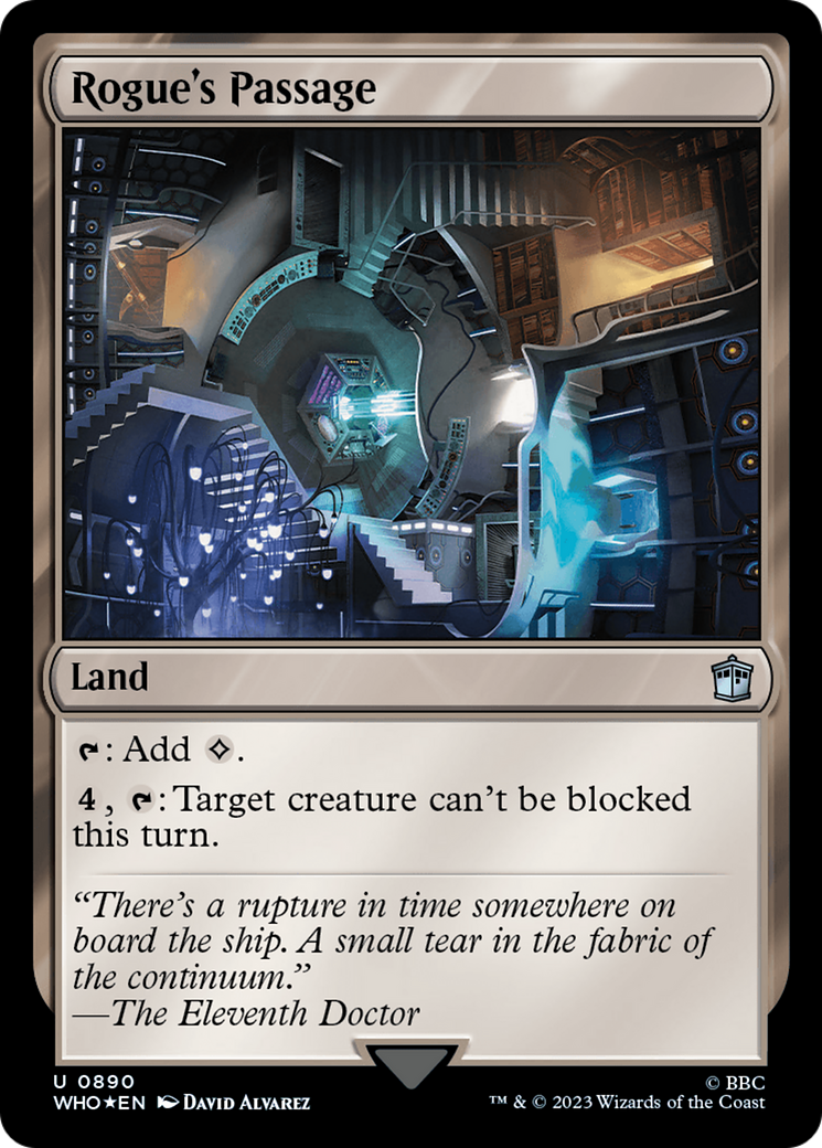 Rogue's Passage (Surge Foil) [Doctor Who] | Chromatic Games