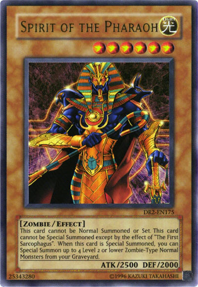 Spirit of the Pharaoh [DR2-EN175] Ultra Rare | Chromatic Games