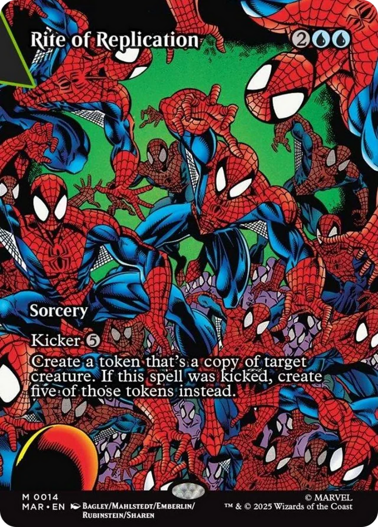 Rite of Replication (Borderless) [Marvel's Spider-Man: Eternal-Legal] | Chromatic Games