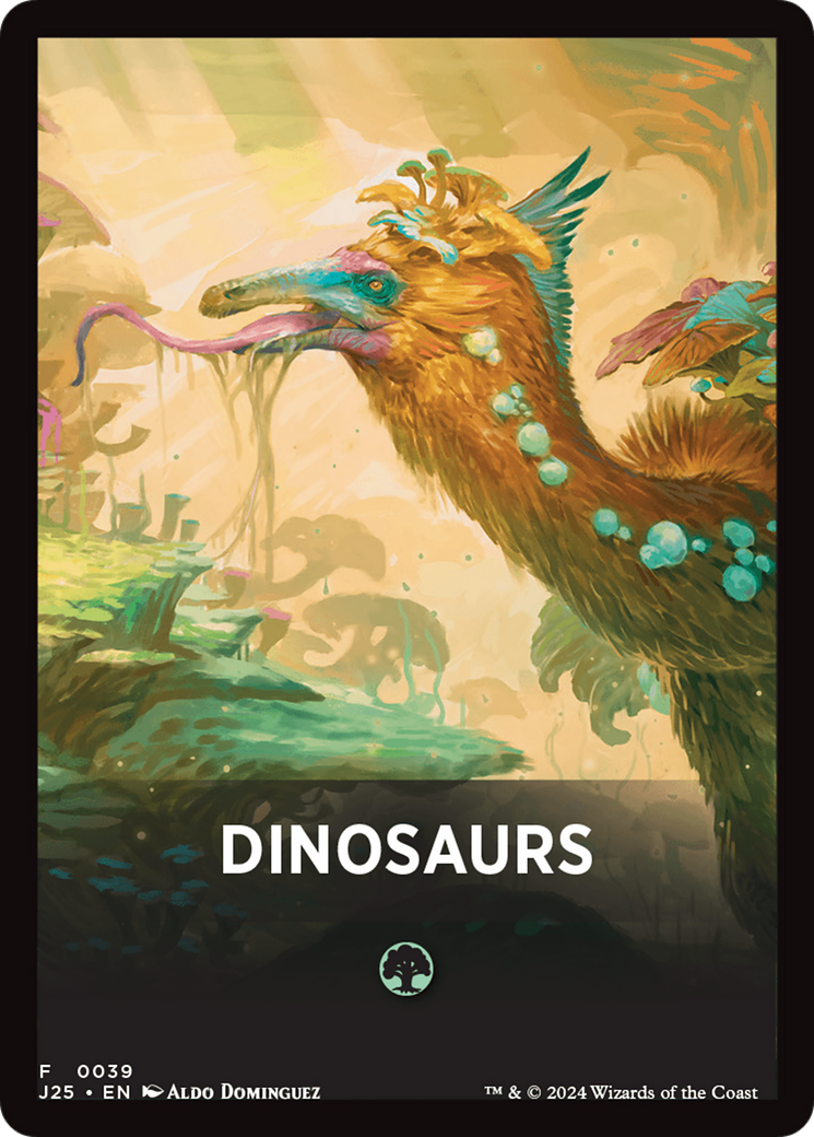 Dinosaurs Theme Card [Foundations Jumpstart Front Cards] | Chromatic Games