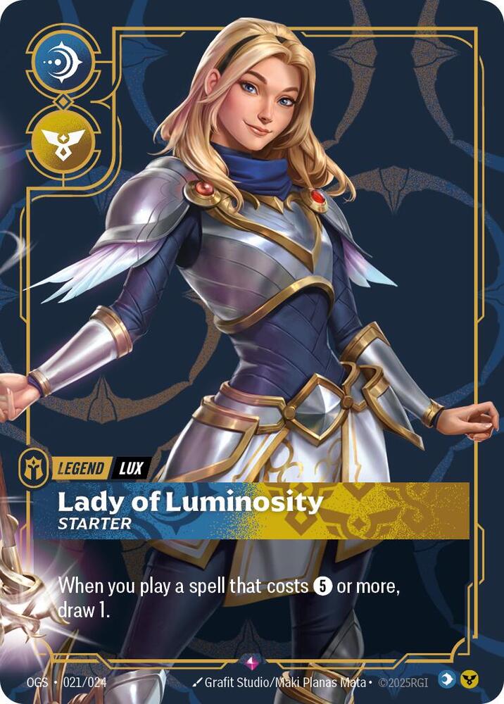 Lux - Lady of Luminosity 021/024 (Origins: Proving Grounds)  | Chromatic Games