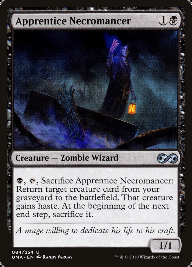 Apprentice Necromancer 84/254 (Ultimate Masters)  | Chromatic Games