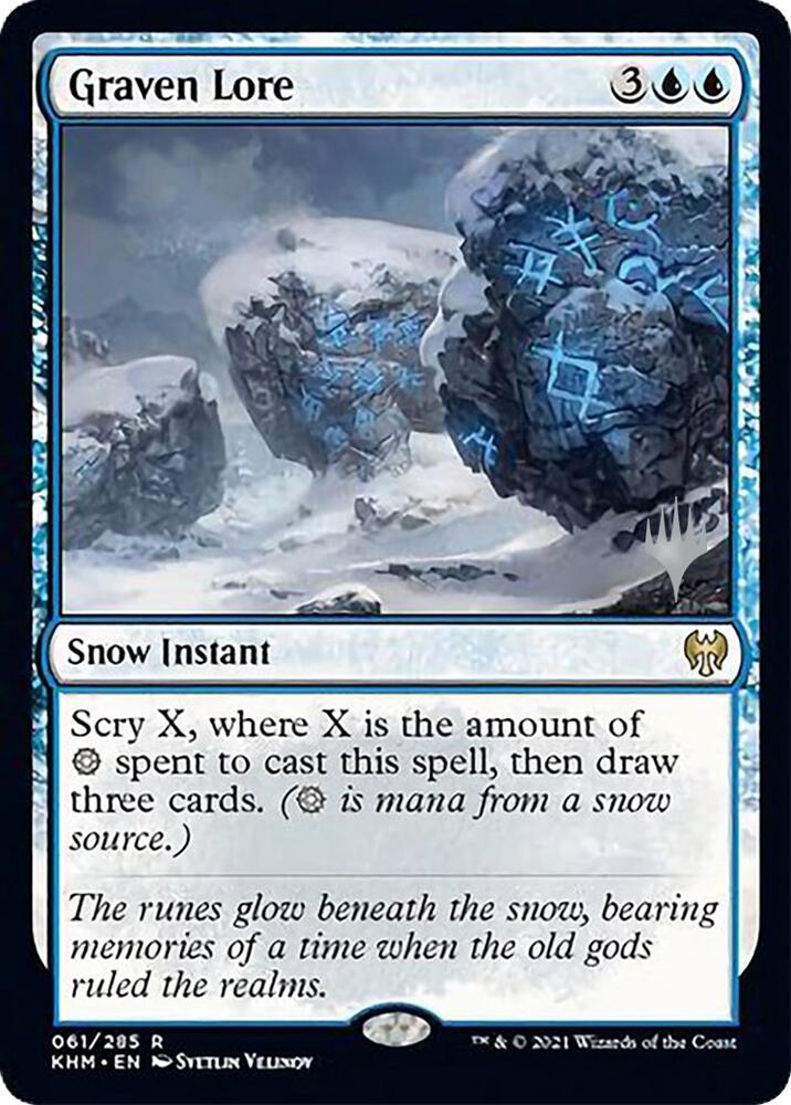 Graven Lore 61p/1 (Promo Pack: Kaldheim)  | Chromatic Games