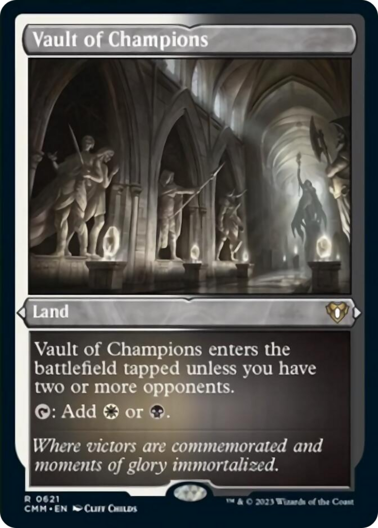 Vault of Champions (Foil Etched) [Commander Masters] | Chromatic Games