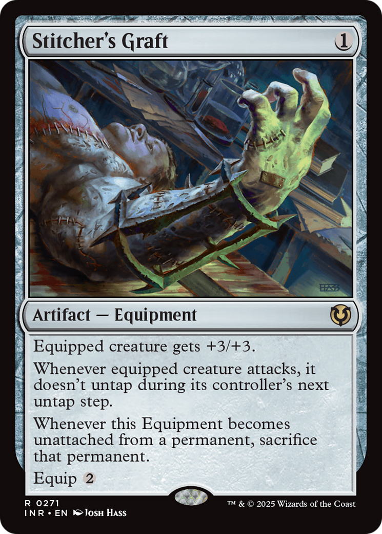Stitcher's Graft [Innistrad Remastered] | Chromatic Games
