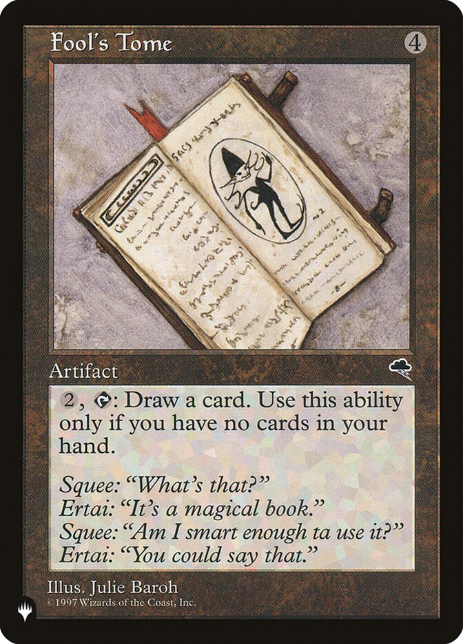 Fool's Tome [The List] | Chromatic Games
