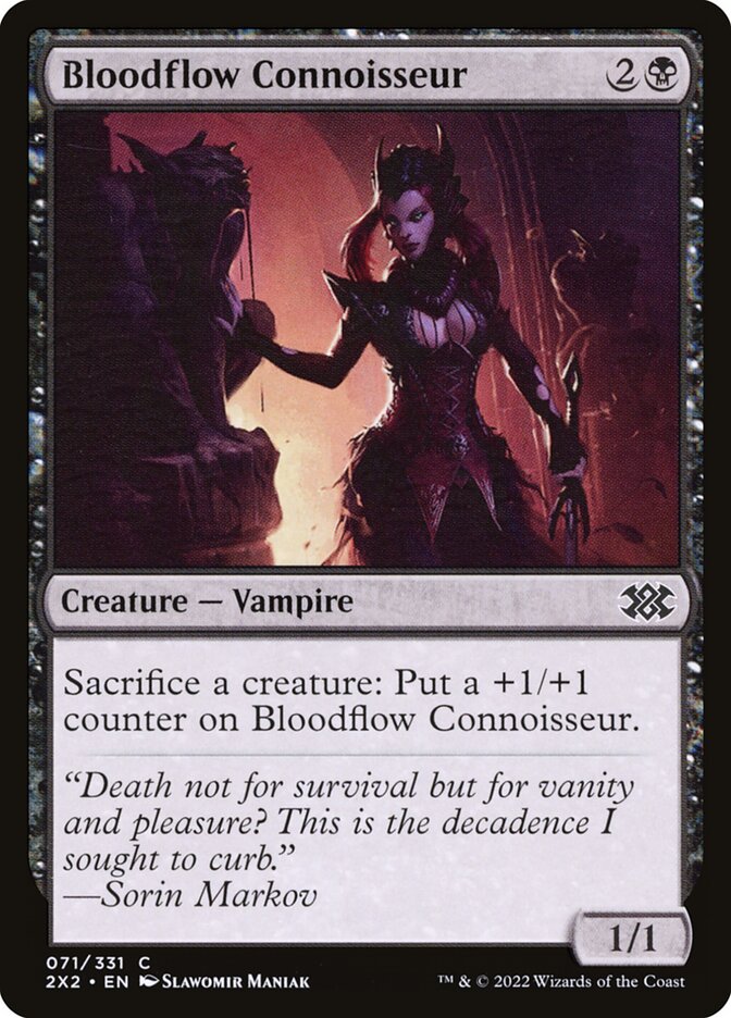 Bloodflow Connoisseur 71/331 (Double Masters 2022)  | Chromatic Games