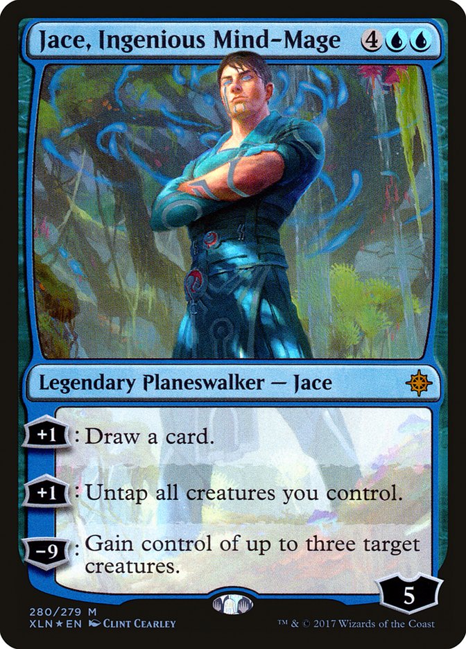 Jace, Ingenious Mind-Mage 280/279 (Ixalan)  - Foil | Chromatic Games