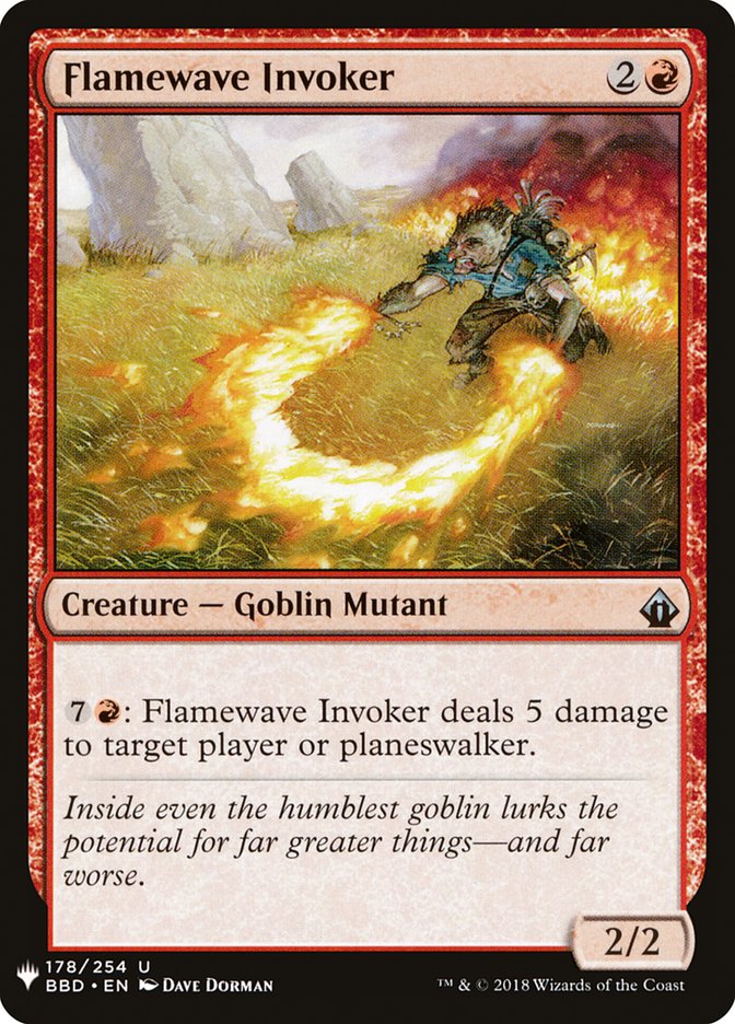 Flamewave Invoker [Mystery Booster] | Chromatic Games