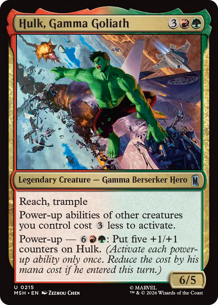Hulk, Gamma Goliath [Marvel Super Heroes] | Chromatic Games