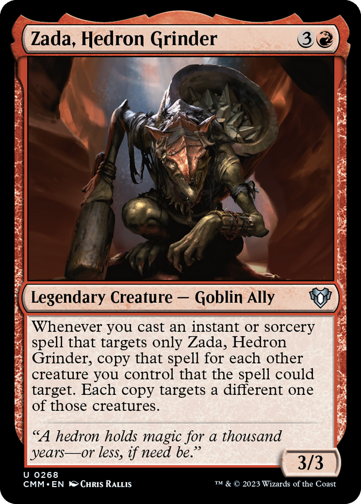 Zada, Hedron Grinder [Commander Masters] | Chromatic Games