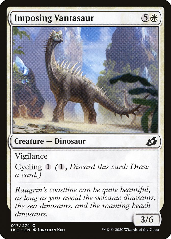Imposing Vantasaur 17/274 (Ikoria: Lair of Behemoths)  | Chromatic Games