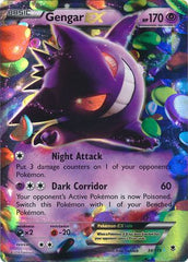 Gengar EX (34/119) (Jumbo Card) [XY: Phantom Forces] | Chromatic Games