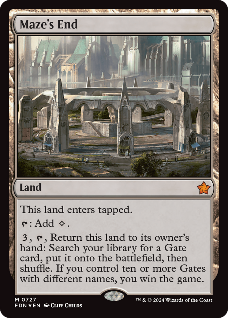 Maze's End [Foundations] | Chromatic Games