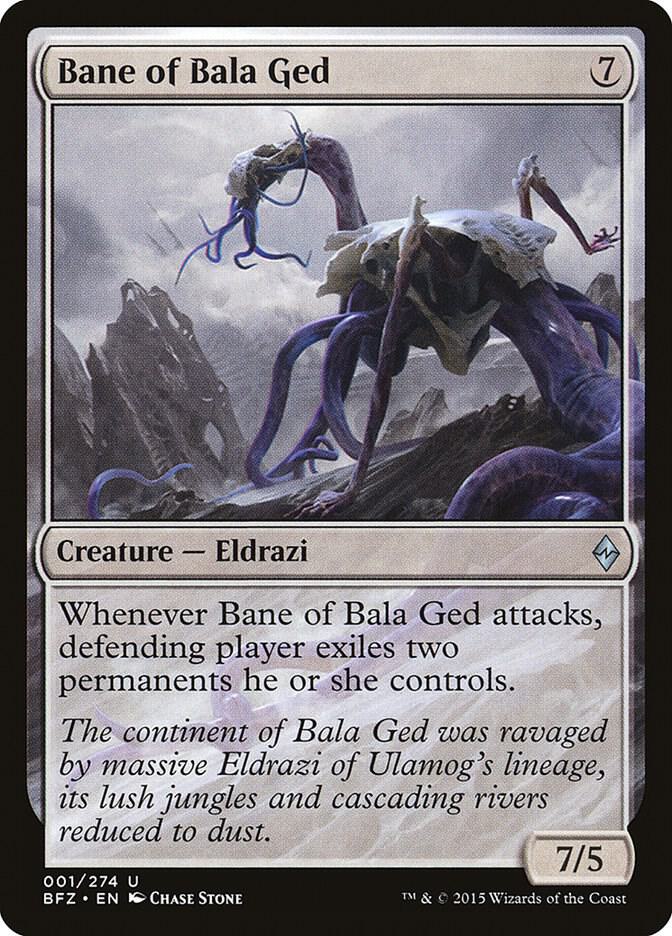 Bane of Bala Ged 1 (Battle for Zendikar)  | Chromatic Games