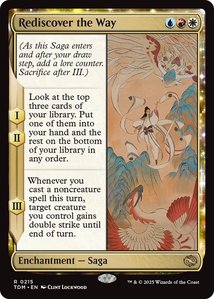 Rediscover the Way [Tarkir: Dragonstorm] | Chromatic Games