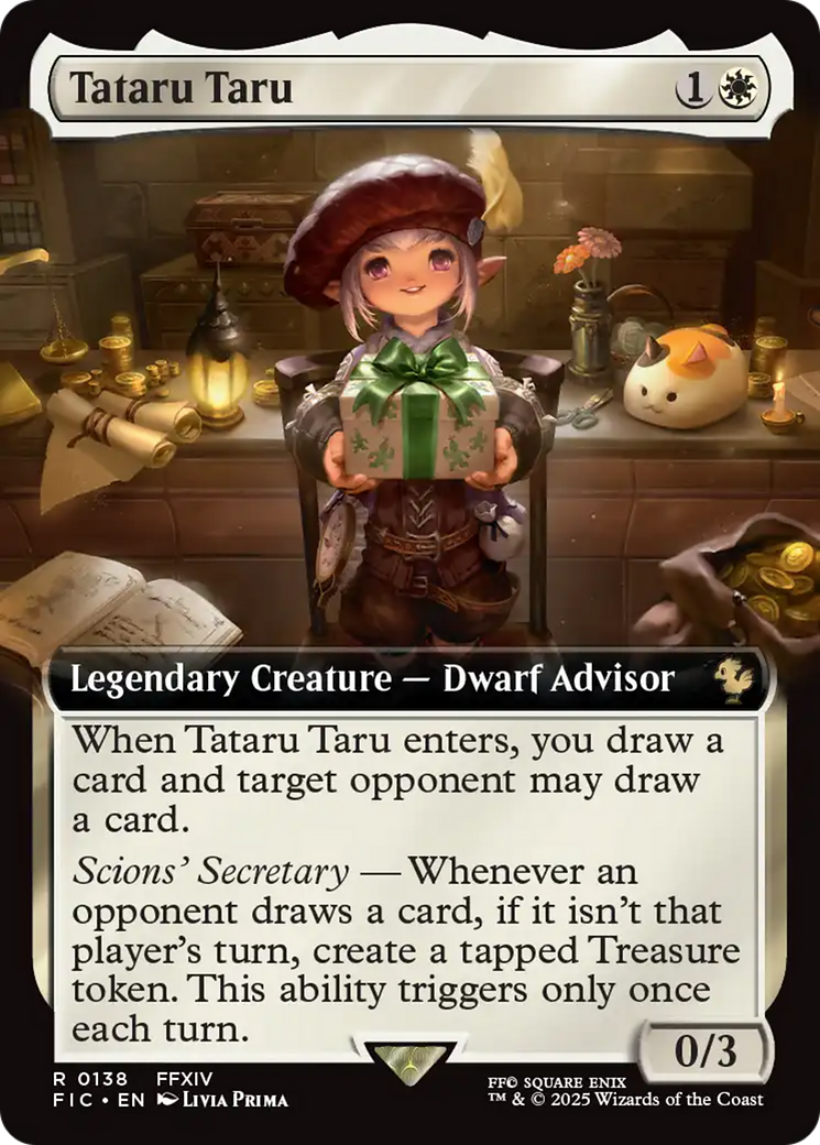 Tataru Taru (Extended Art) [FINAL FANTASY Commander] | Chromatic Games