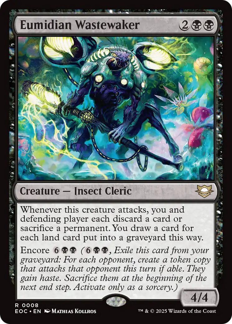 Eumidian Wastewaker [Edge of Eternities Commander] | Chromatic Games