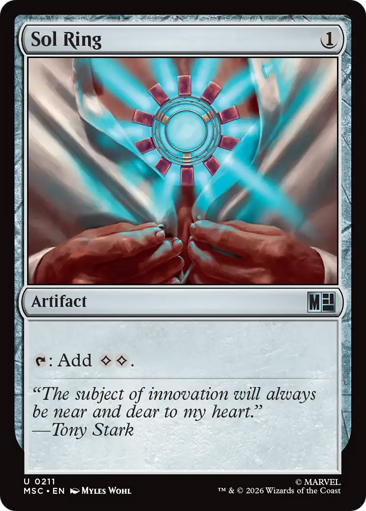 Sol Ring [Marvel Super Heroes Commander] | Chromatic Games