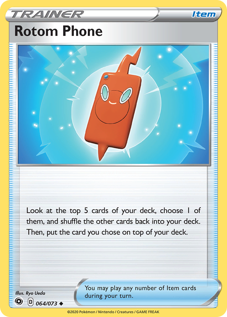 Rotom Phone (064/073) [Sword & Shield: Champion's Path] | Chromatic Games