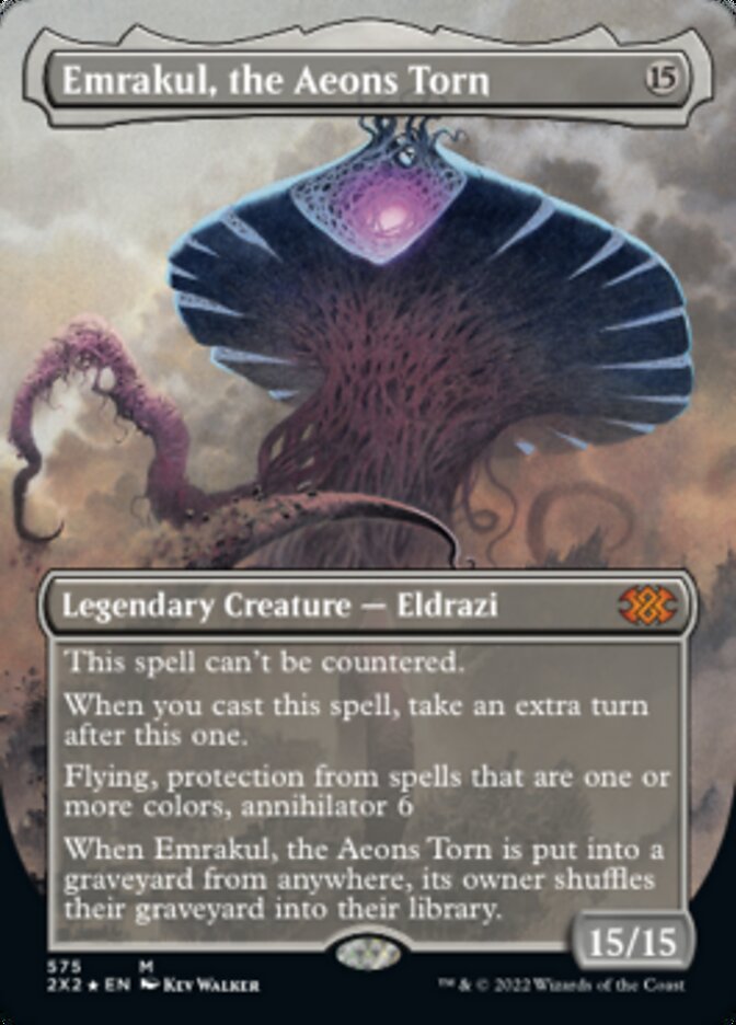 Emrakul, the Aeons Torn (Textured Foil) [Double Masters 2022] | Chromatic Games