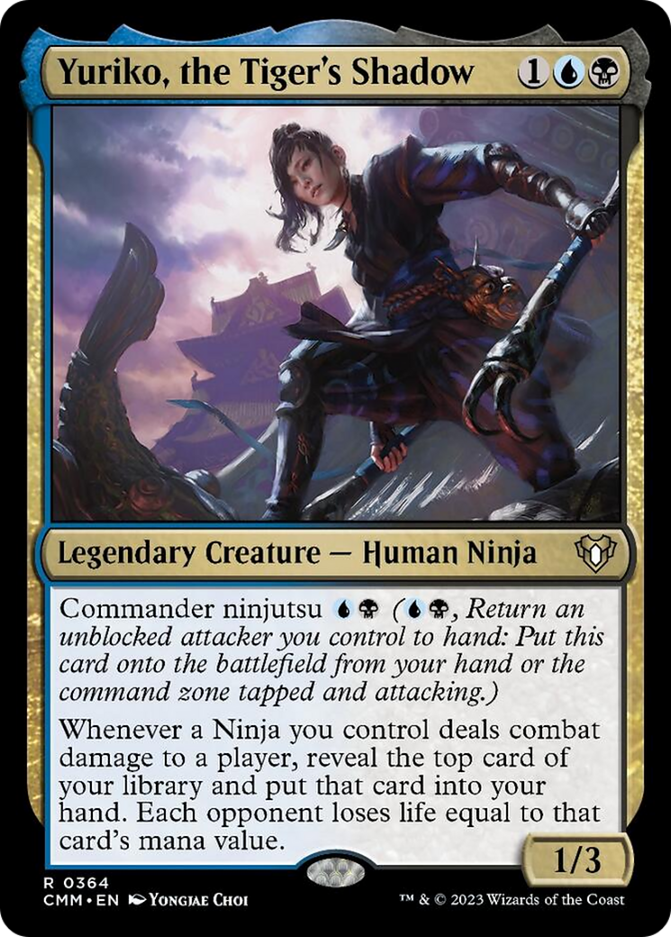 Yuriko, the Tiger's Shadow [Commander Masters] | Chromatic Games