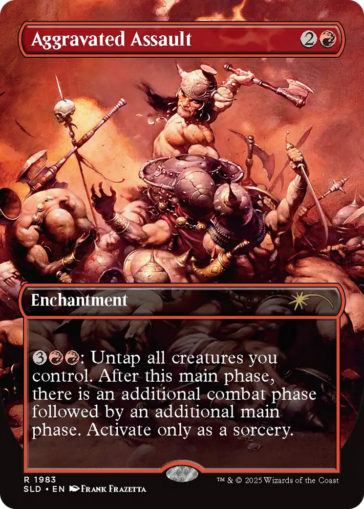 Aggravated Assault (1983) (Rainbow Foil) [Secret Lair Drop Series] | Chromatic Games