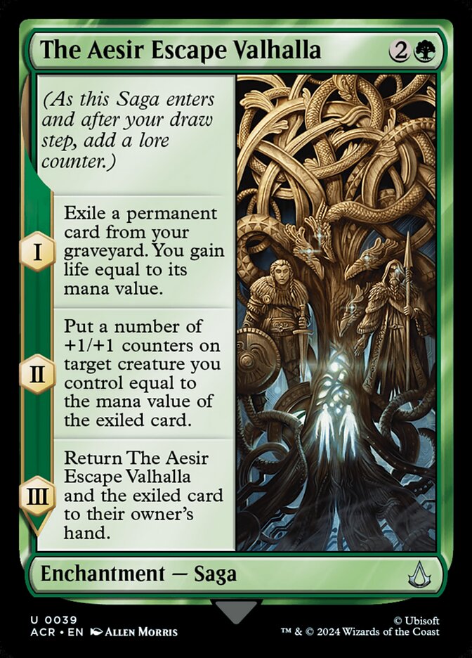 The Aesir Escape Valhalla 39 (Universes Beyond: Assassin's Creed)  - Foil | Chromatic Games