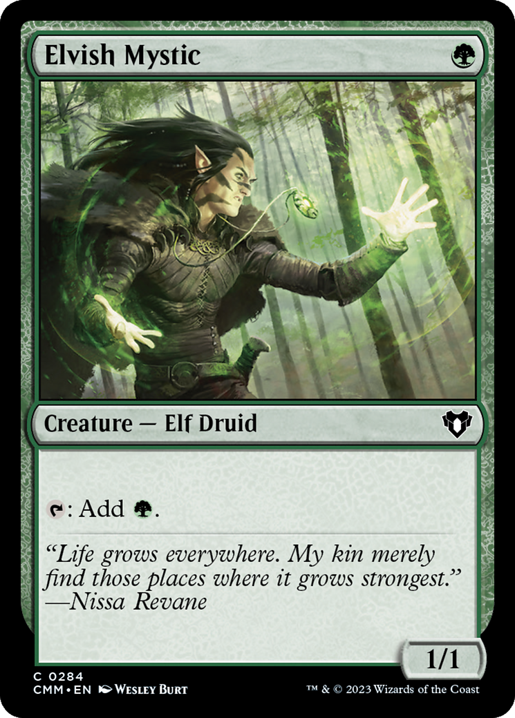 Elvish Mystic [Commander Masters] | Chromatic Games