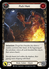 Pack Hunt (Red) [U-WTR023] (Welcome to Rathe Unlimited)  Unlimited Normal | Chromatic Games