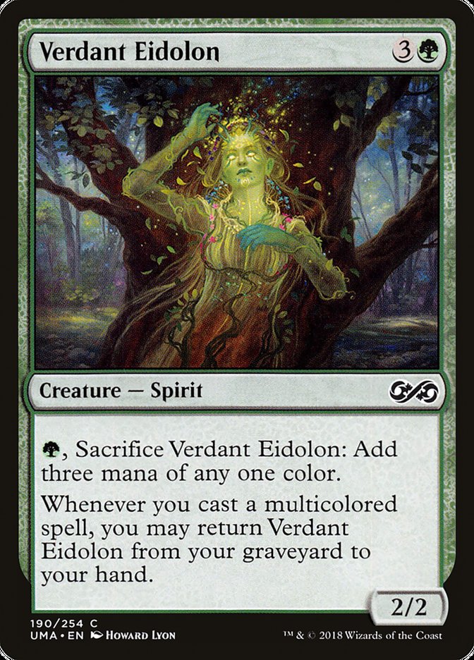 Verdant Eidolon 190/254 (Ultimate Masters)  | Chromatic Games