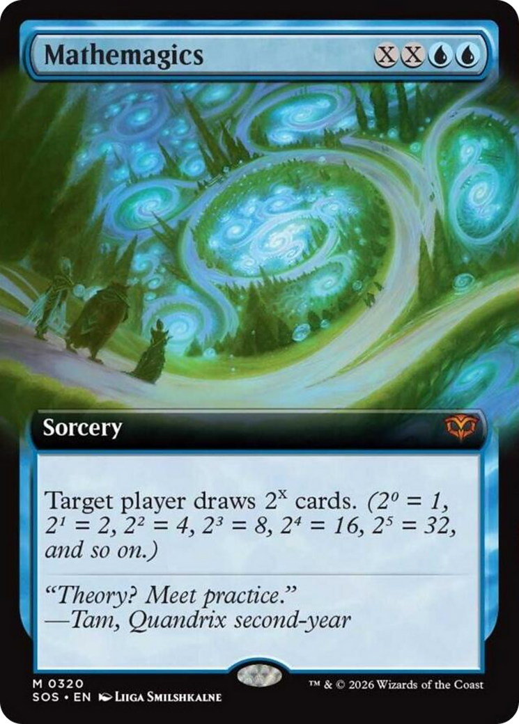 Mathemagics (Extended Art) [Secrets of Strixhaven] | Chromatic Games