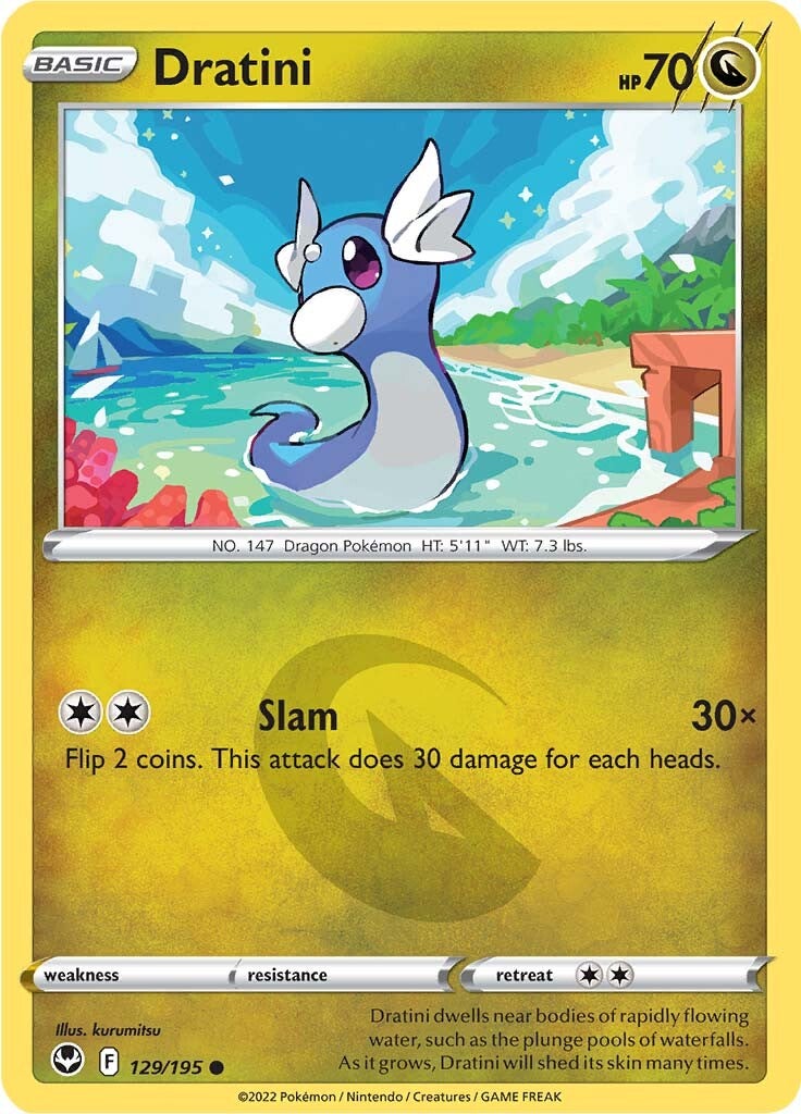 Dratini (129/195) [Sword & Shield: Silver Tempest] | Chromatic Games