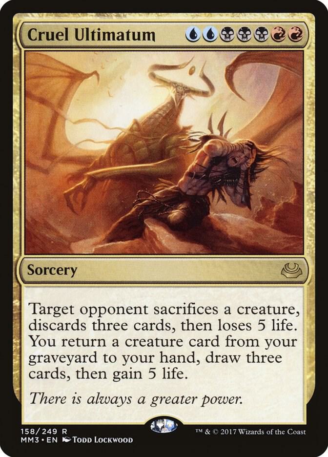 Cruel Ultimatum 158/249 (Modern Masters 2017)  | Chromatic Games