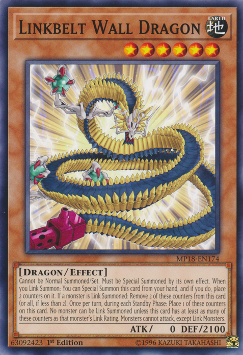 Linkbelt Wall Dragon [MP18-EN174] Common | Chromatic Games