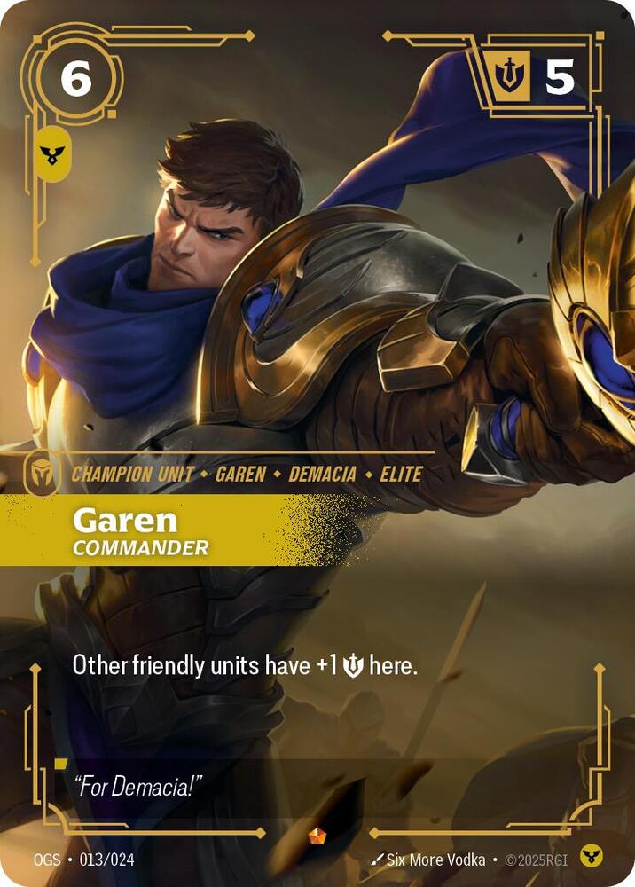 Garen - Commander 013/024 (Origins: Proving Grounds)  | Chromatic Games