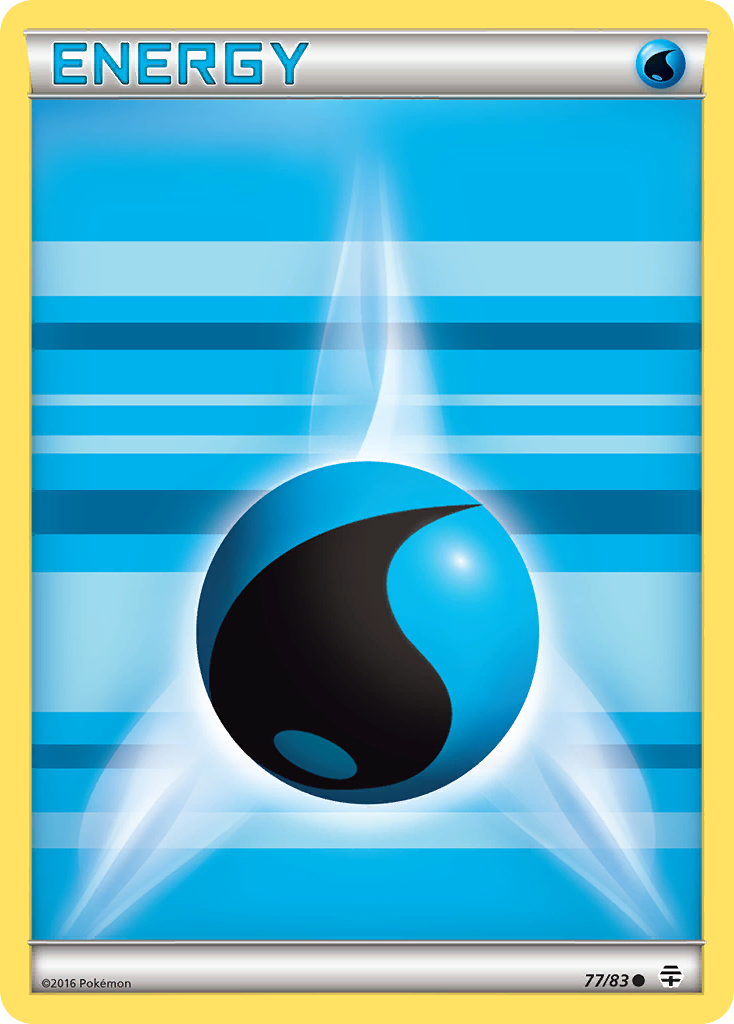 Water Energy (77/83) [XY: Generations] | Chromatic Games