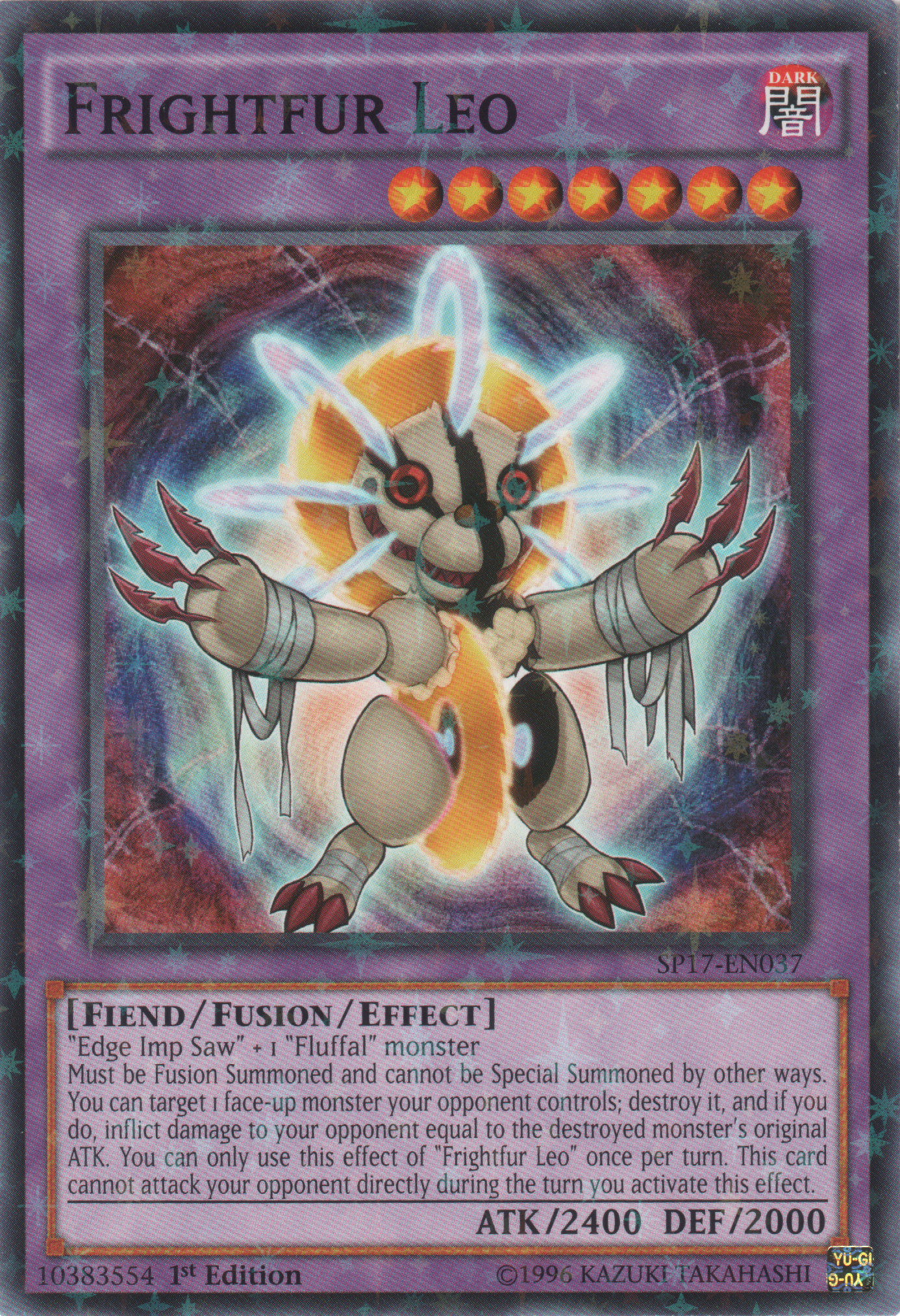 Frightfur Leo [SP17-EN037] Starfoil Rare | Chromatic Games