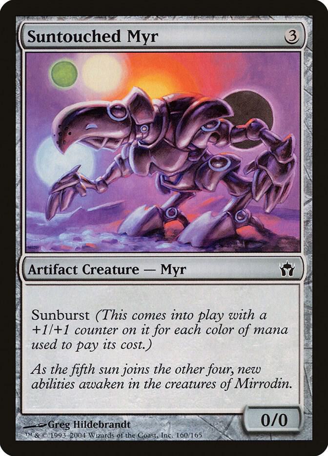 Suntouched Myr 160/165 (Fifth Dawn)  | Chromatic Games