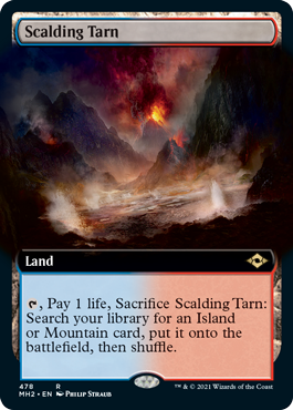 Scalding Tarn (Extended Art) [Modern Horizons 2] | Chromatic Games