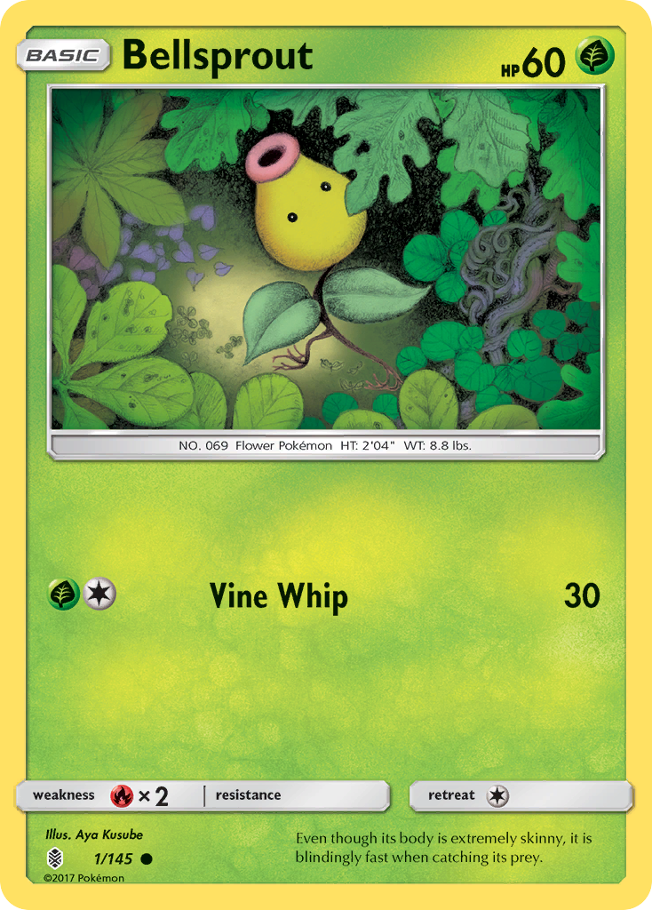 Bellsprout (1/145) [Sun & Moon: Guardians Rising] | Chromatic Games